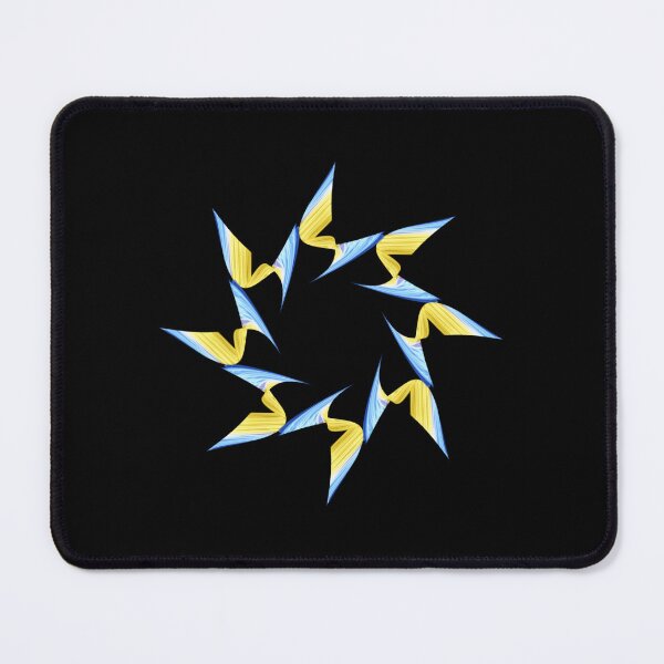 Item preview, yellow and blue star designed and sold by Meo Design.