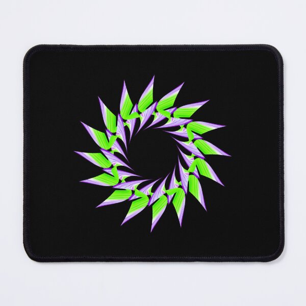 Item preview, Green and purple mandala designed and sold by Meo Design.