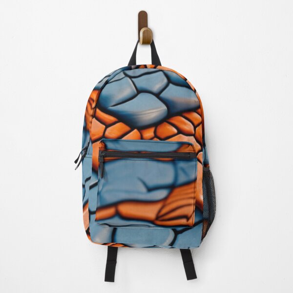 Item preview, Orange And Gray Black And Blue Montgomery Gator Popart Skin designed and sold by ShopSunday.