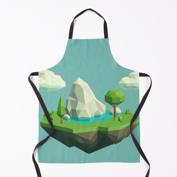Item preview, Floating 3D low poly island designed and sold by Iko.