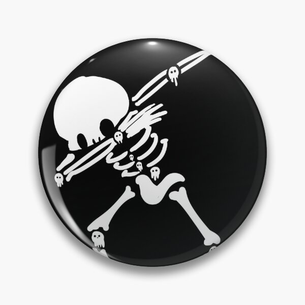 Item preview, White Dabbing Skeleton with Ghost Joints designed and sold by Tiffany Munro.