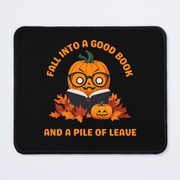 Item preview, Fall into a Good Book... and a Pile of Leaves designed and sold by ShounenGifts.