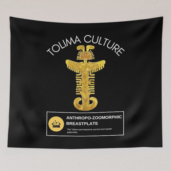Item preview, Original Illustration of Archaeological Artifact - Tolima Culture - Funerary Archeology - Modern design for Archeology teacher designed and sold by Carola-art.