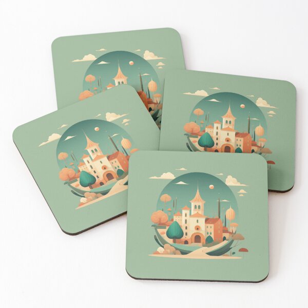 Item preview, Village in an Enchanted Forest designed and sold by XikilloconX.