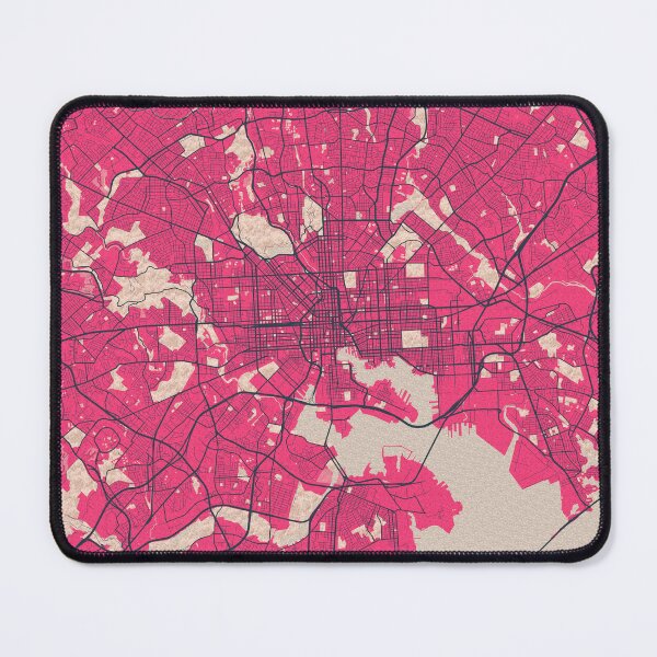 Item preview, Baltimore City Map of Maryland, USA - Blossom designed and sold by deMAP.