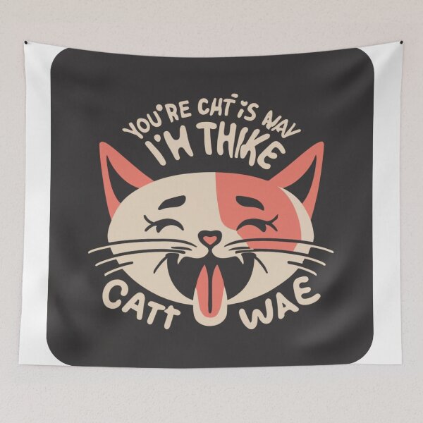 Item preview, Sick Cat designed and sold by desinganddecor.