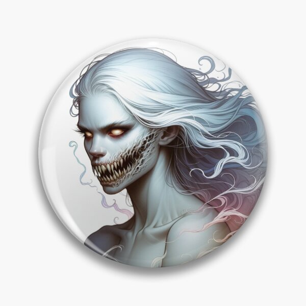 Item preview, Horrid Ghost Grin designed and sold by aetherAI.