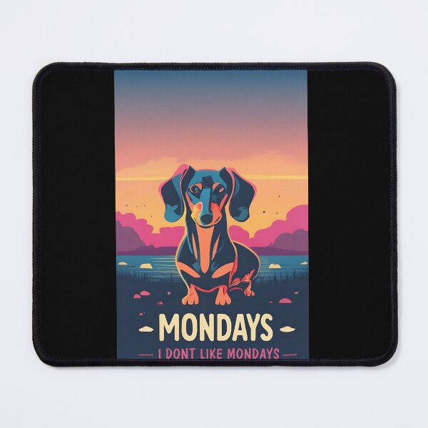 Item preview, I don't like mondays 3/4 designed and sold by DachshundsOnRB.