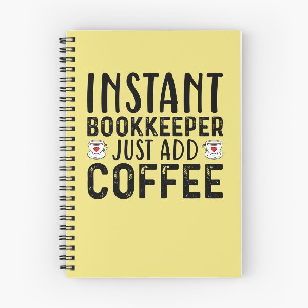 Item preview, Instant Bookkeeper Just Add Coffee designed and sold by kamrankhan.