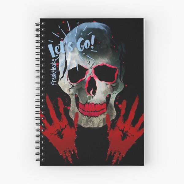 Item preview, HAPPY SKULL WITH BLOODY HANDS designed and sold by inarausch2023.