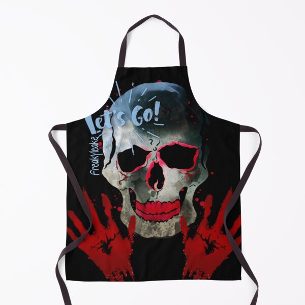 Item preview, HAPPY SKULL WITH BLOODY HANDS designed and sold by inarausch2023.