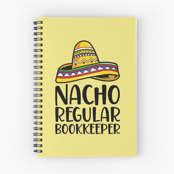 Item preview, Nacho Regular Bookkeeper designed and sold by kamrankhan.