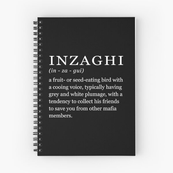Item preview, inzaghi (vincenzo cassano) BLACK BG designed and sold by nelkrshop.