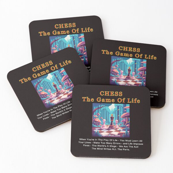 Item preview, Chess - The Game Of Life - The Play Of Life designed and sold by AlienAlmanac.