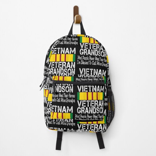 Item preview, (Print on Back) Vintage Proud Vietnam Veteran Grandson designed and sold by defabiosofxs.