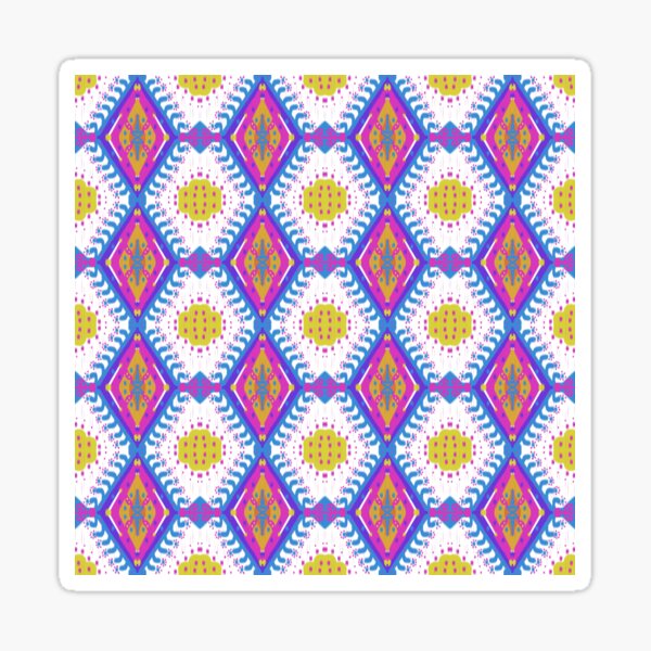 Item preview, Ikat seamless pattern hand draw design designed and sold by mybestdesign.