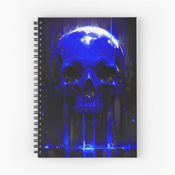 Item preview, Blue Skull 2 designed and sold by Dawn van Doorn.