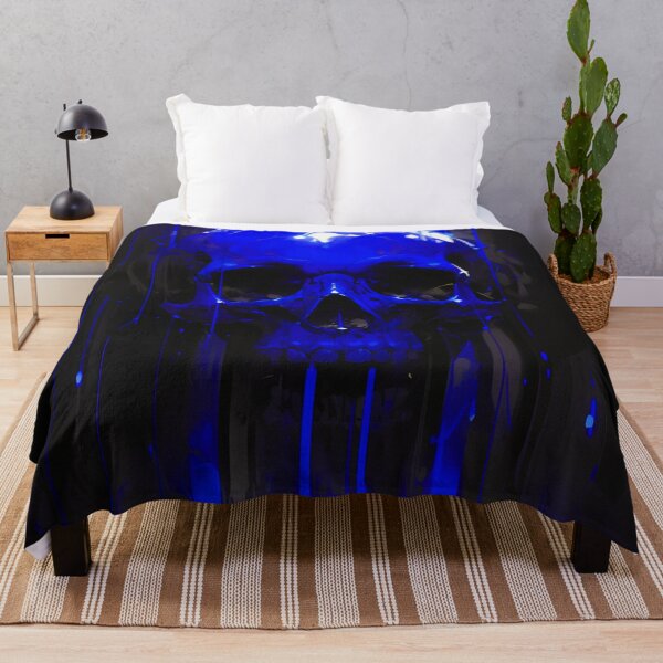 Item preview, Blue Skull 2 designed and sold by Dawn van Doorn.