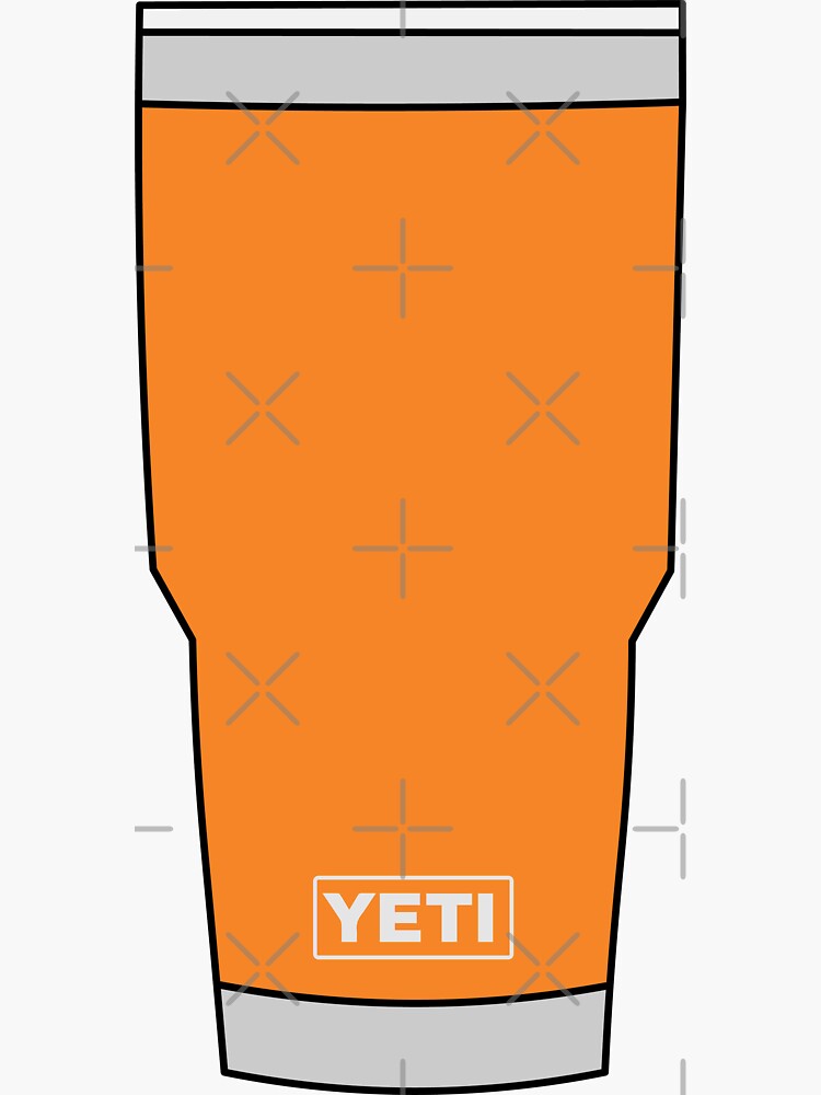 King buy Crab Orange Yeti Rambler 30oz