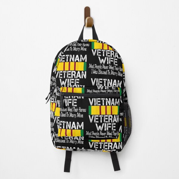 Item preview, (Print on Back) Vintage Proud Vietnam Veteran Wife designed and sold by defabiosofxs.