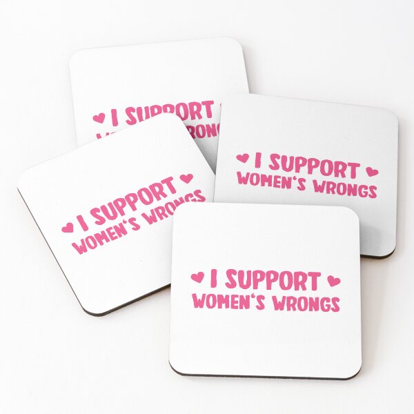 Item preview, I support women's wrongs designed and sold by yoshra.