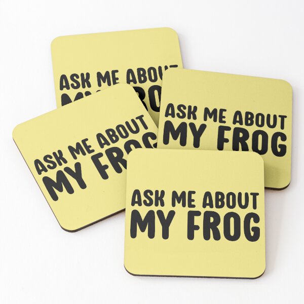Item preview, Ask Me About My Frog designed and sold by kamrankhan.