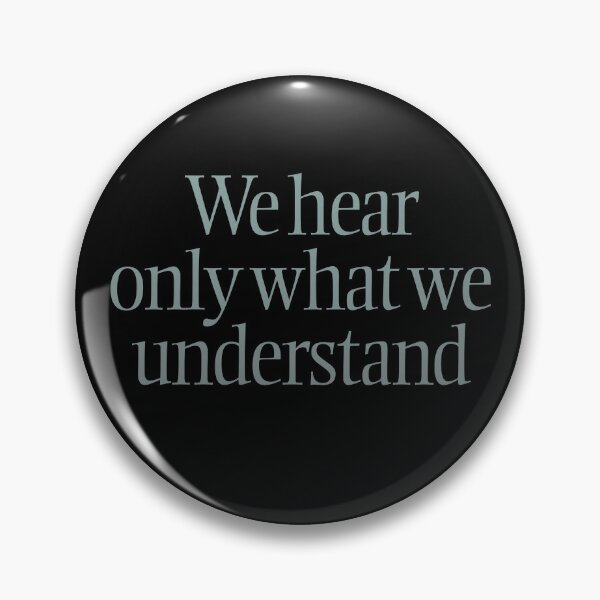 Item preview, We hear only what we understand. v.4 designed and sold by x1brett.