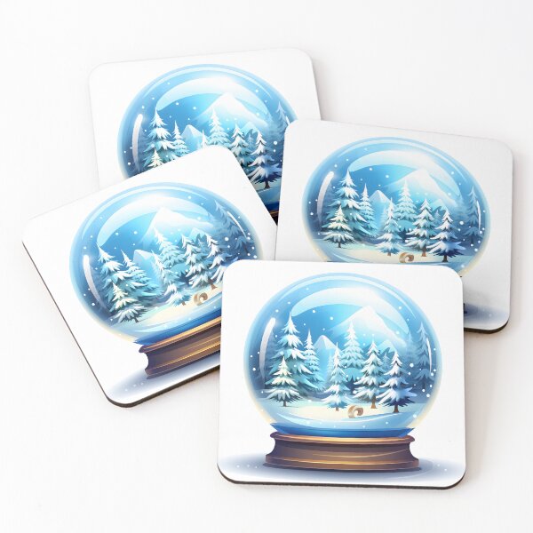 Item preview, Christmas globe, snow covering the trees in a globe.  designed and sold by maii7879.