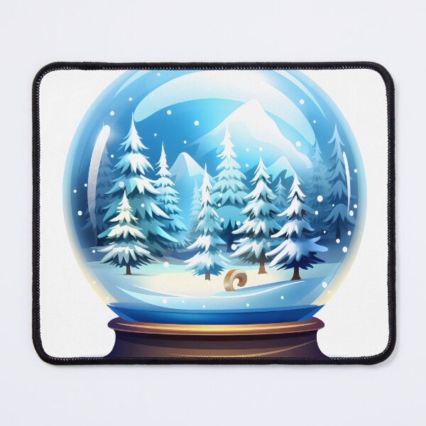 Item preview, Christmas globe, snow covering the trees in a globe. designed and sold by maii7879.