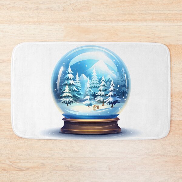 Item preview, Christmas globe, snow covering the trees in a globe.  designed and sold by maii7879.