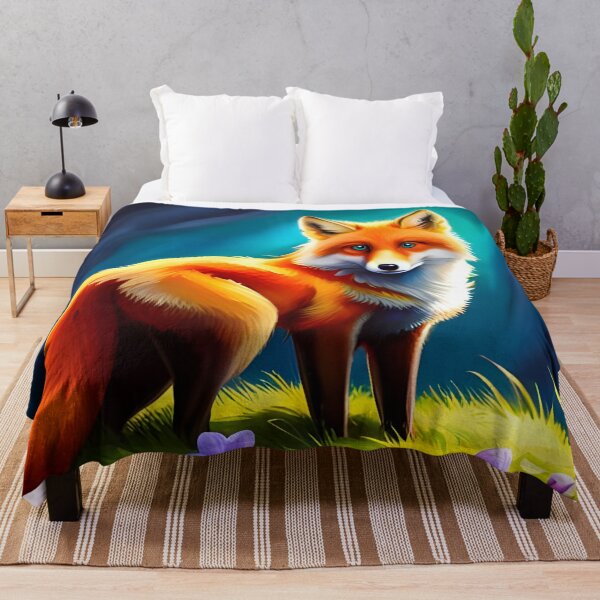 Item preview, Cute Fox, Cartoon Drawing, Ai Generated Art designed and sold by ACC .