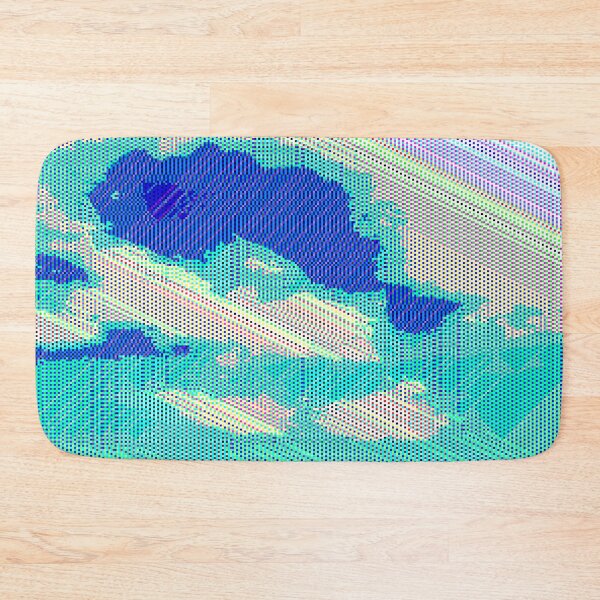 Item preview, Horizon's Embrace: Pixelated Beachscape designed and sold by bizarorin.