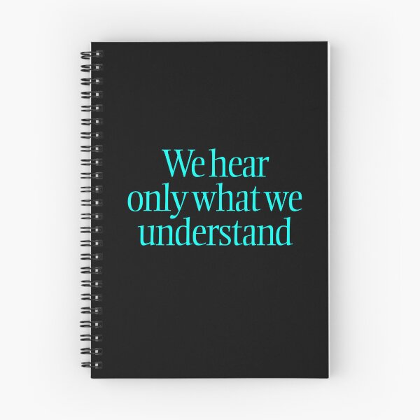 Item preview, We hear only what we understand. v.6 designed and sold by x1brett.