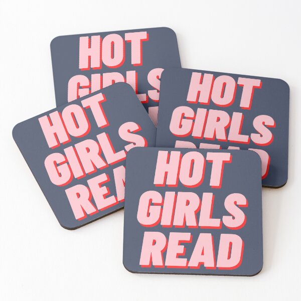 Item preview, Hot Girls Read designed and sold by polishalpaca.