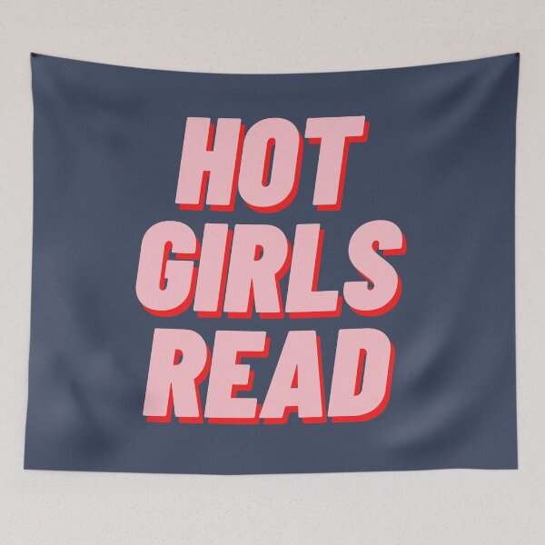 Item preview, Hot Girls Read designed and sold by polishalpaca.