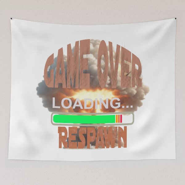 Item preview, Game Over, Loding, Respawn designed and sold by RebelRule.