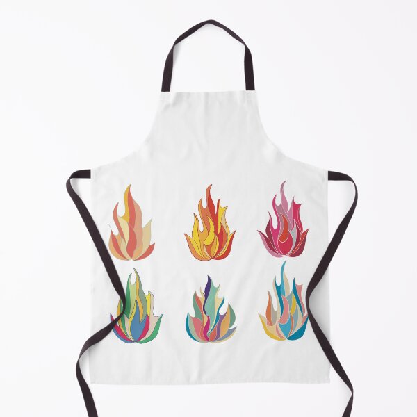 Item preview, Abstract Flame Wall Art – Bold Fire Line Drawing Collection designed and sold by iampaulmorris.