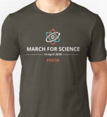 March for Science Perth logo – light Unisex T-Shirt