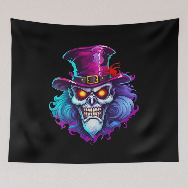 Item preview, Halloween Colorful Demon designed and sold by ZenEvoke.