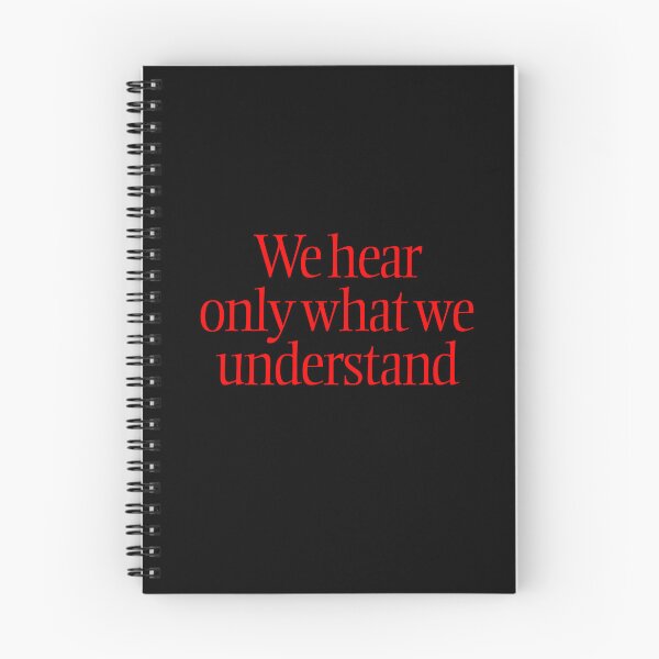 Item preview, We hear only what we understand. v.8 designed and sold by x1brett.