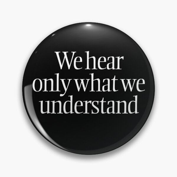 Item preview, We hear only what we understand. v.9 designed and sold by x1brett.