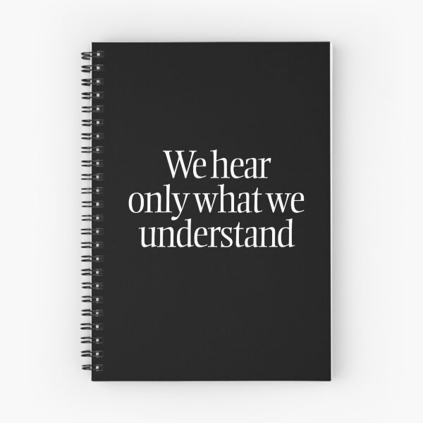 Item preview, We hear only what we understand. v.9 designed and sold by x1brett.