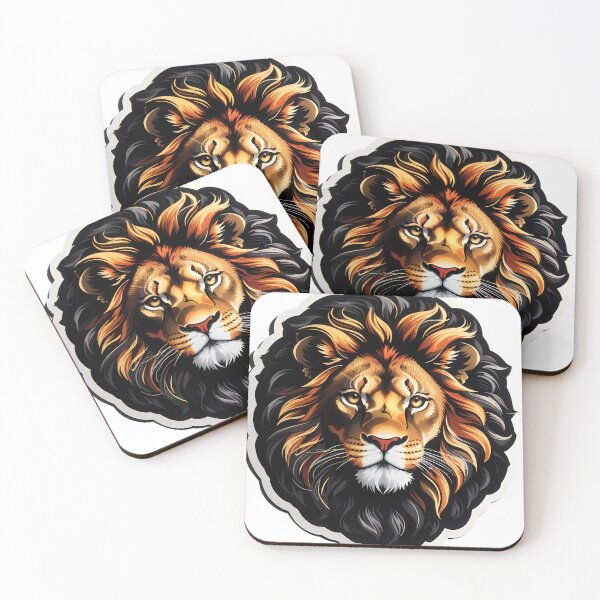 Item preview, Lion. Color, realistic portrait designed and sold by wplamkung.