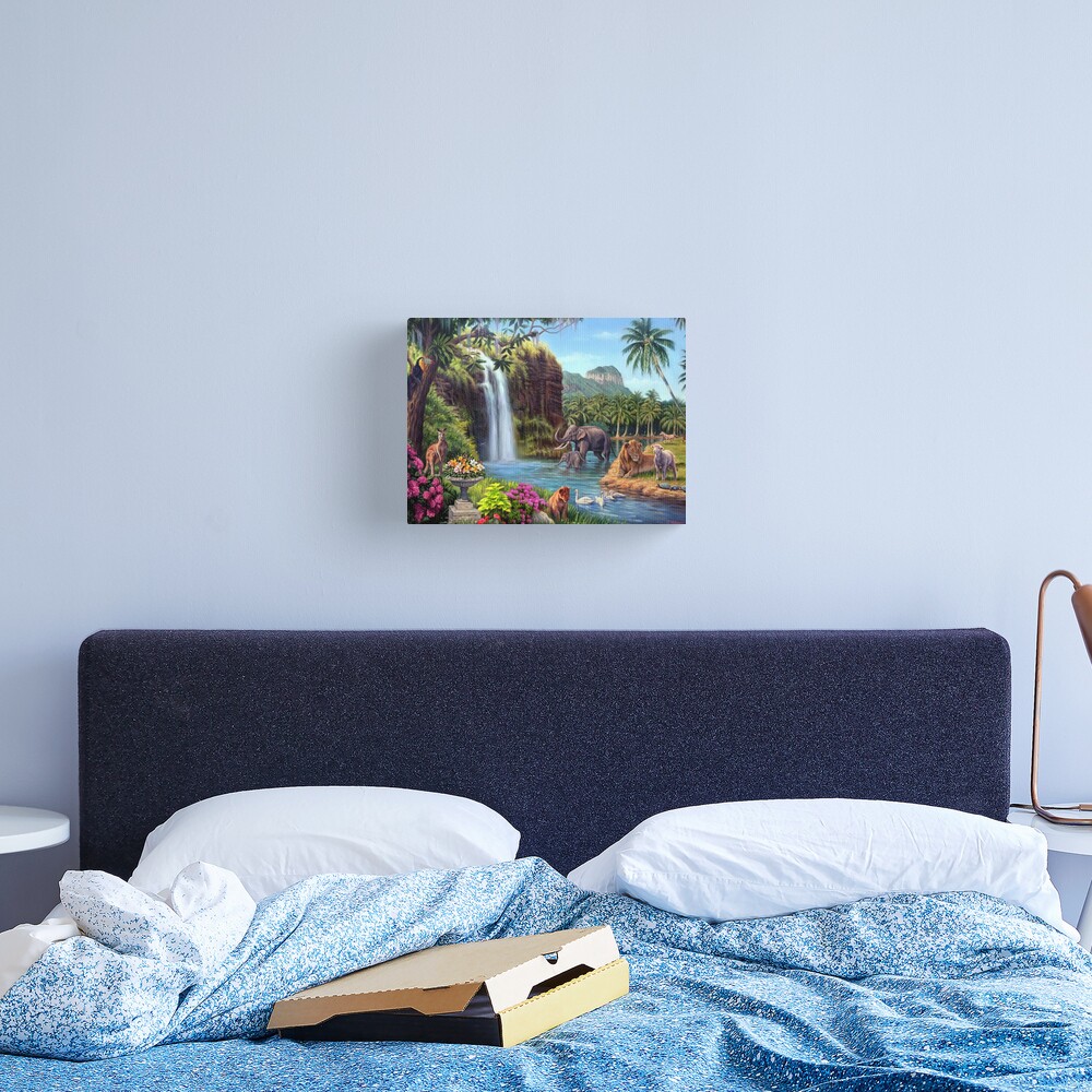 A Paradise Setting Canvas Print