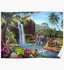 A Paradise Setting Poster