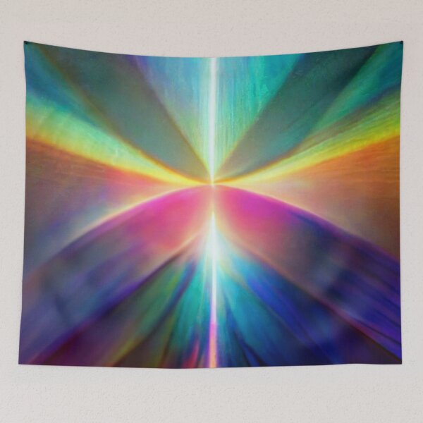 Item preview, Colorful abstract watercolor painting  designed and sold by CuteCreature.