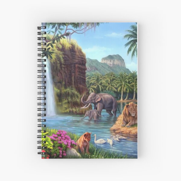 A Paradise Setting Spiral Notebook