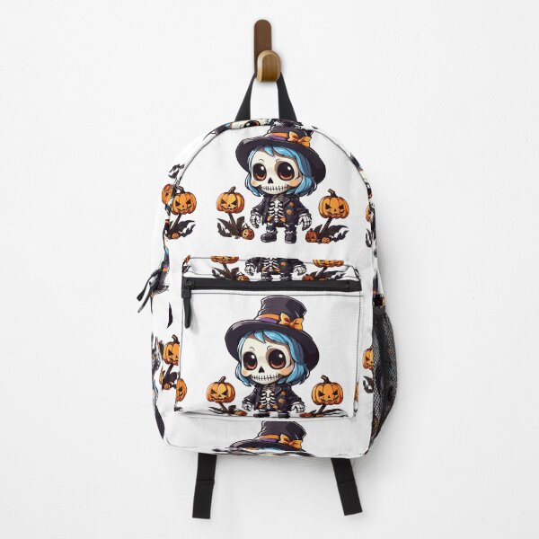 Item preview, Cute halloween skeleton with jacket and hat designed and sold by AlejaJorgeShop.