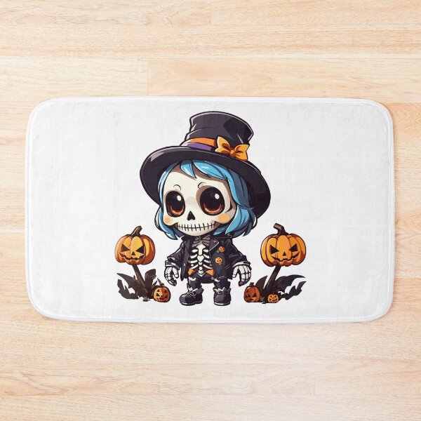 Item preview, Cute halloween skeleton with jacket and hat designed and sold by AlejaJorgeShop.