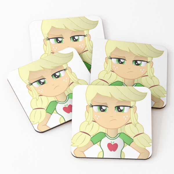 Aperçu de l'œuvre Equestria Girls Applejack Look Stern créée et vendue par Diamanths.